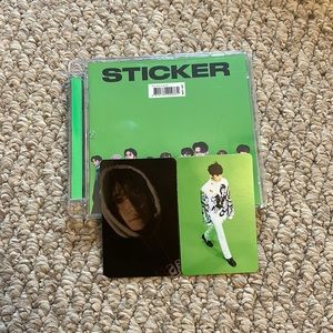 NCT 127 sticker jewel case